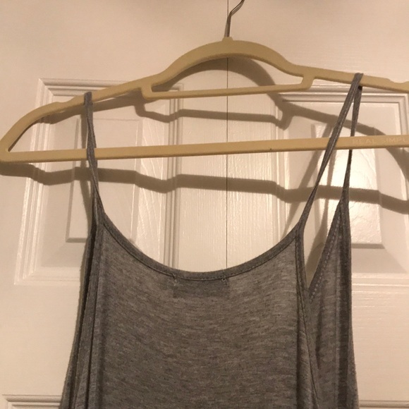 NWT grey jersey strappy maxi dress - Picture 8 of 9